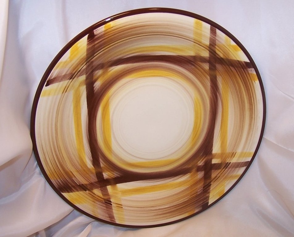 Organdie Platter Chop Plate, Vernonware Metlox, California