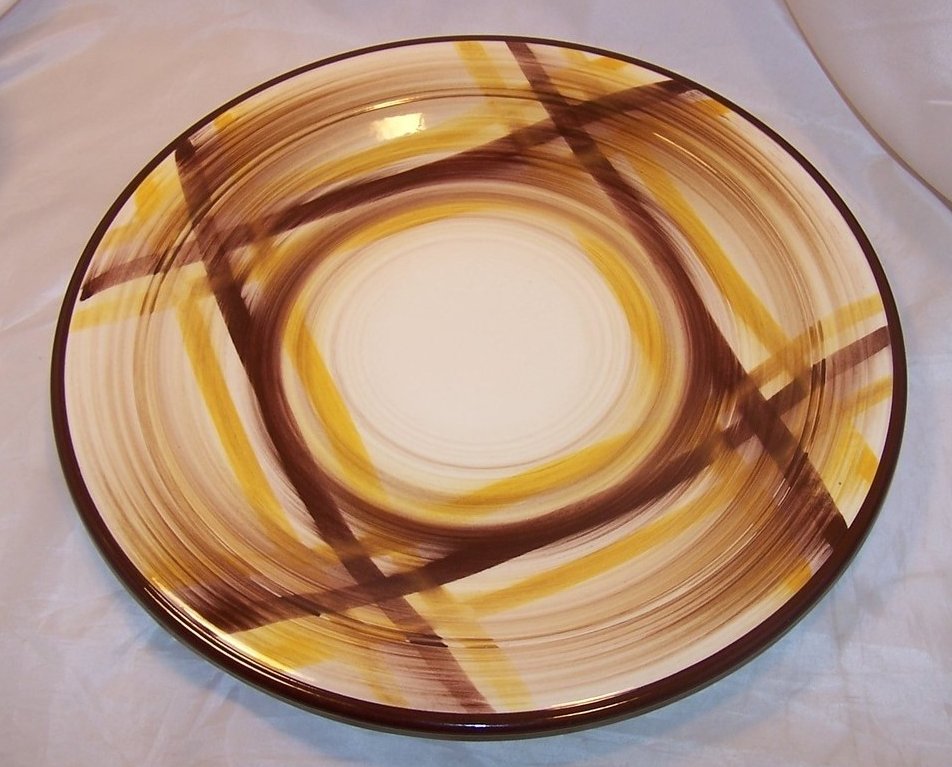 Image 1 of Organdie Platter Chop Plate, Vernonware Metlox, California