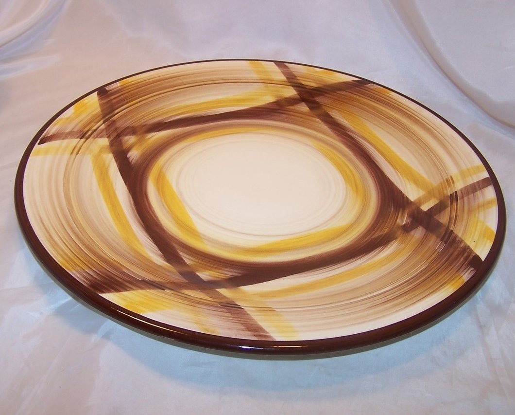 Image 2 of Organdie Platter Chop Plate, Vernonware Metlox, California