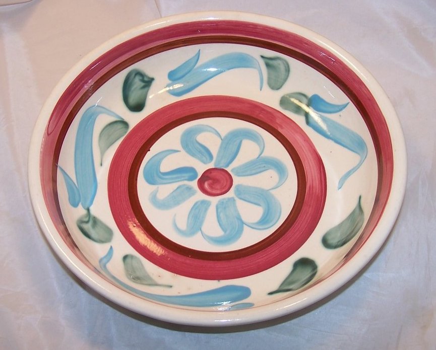 Image 1 of Rustic Ware Quiche Plate, Deep Pie Plate, RRP Co Roseville Oh