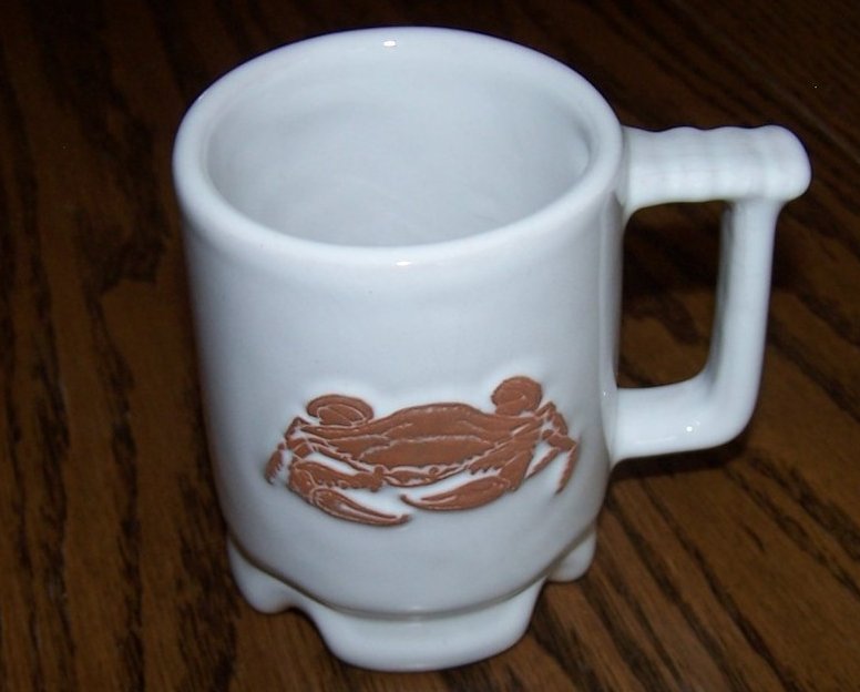 Image 0 of Frankoma Crab Mug Coffee Cup, C1, Oklahoma USA