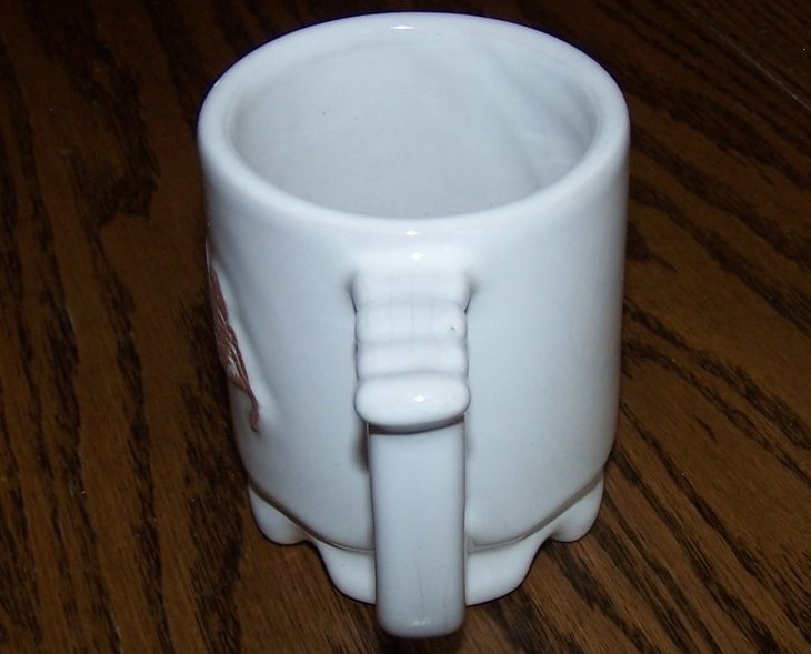 Image 1 of Frankoma Crab Mug Coffee Cup, C1, Oklahoma USA