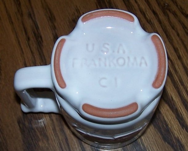 Image 5 of Frankoma Crab Mug Coffee Cup, C1, Oklahoma USA