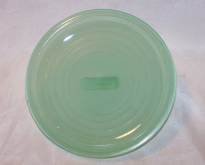 Image 2 of Vintage Green Glass Lid 