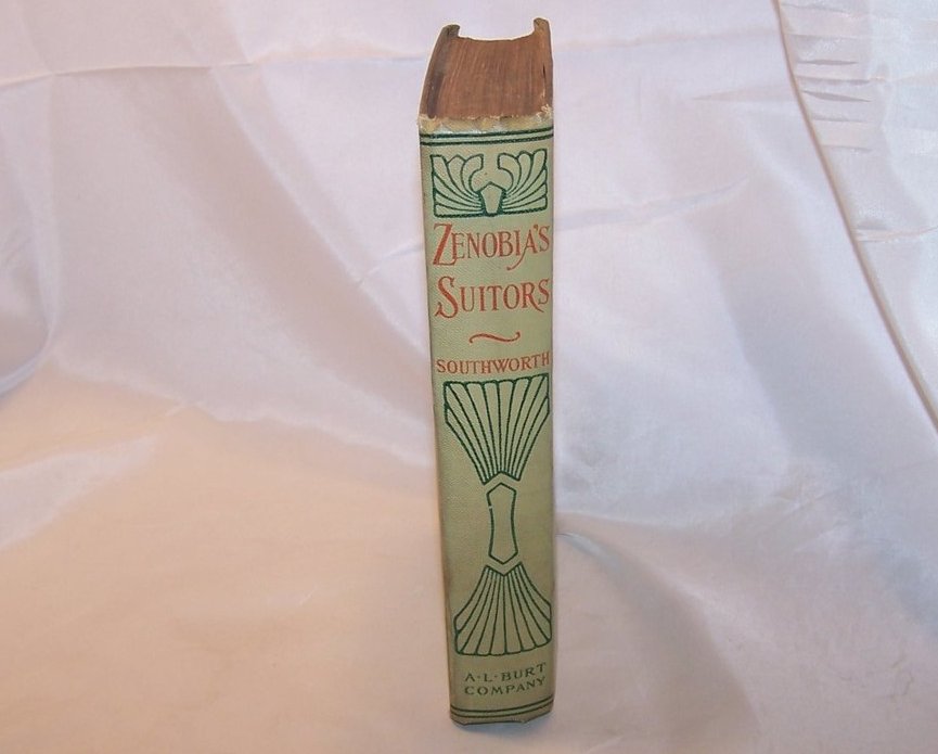 Image 2 of Zenobias Suitors, Mrs. Southworth, Victorian Romance Novel Book