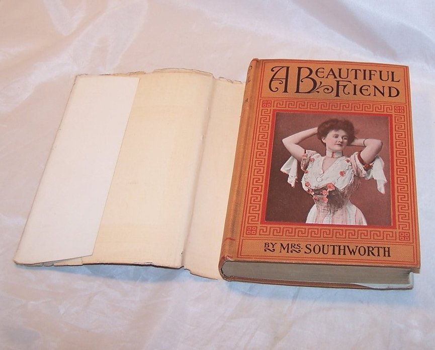 Image 1 of A Beautiful Fiend, Mrs. Southworth, Victorian Romance Novel