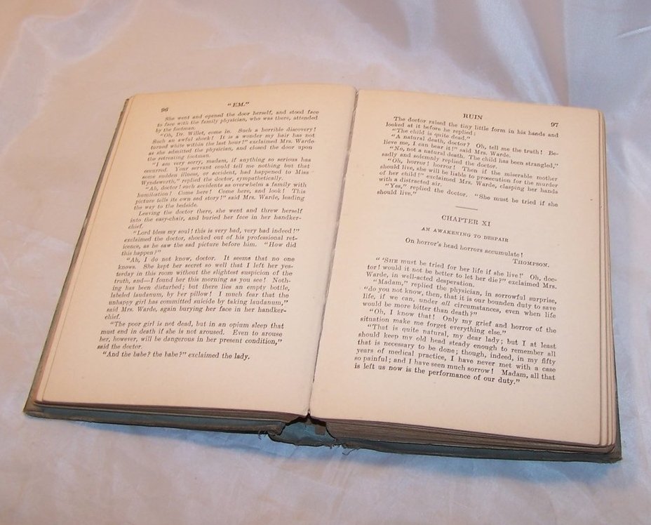 Image 3 of Em, Mrs. Southworth, Victorian Romance Novel Book