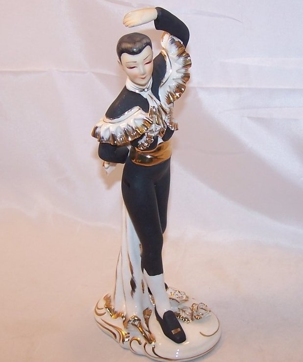 Image 0 of Lefton Matador and Roses Figurine KW10292