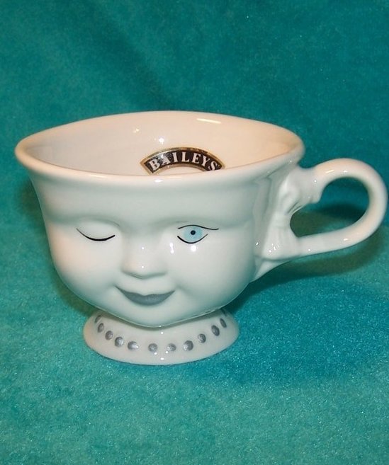  Helen Hunt Baileys Cup w Winking Face