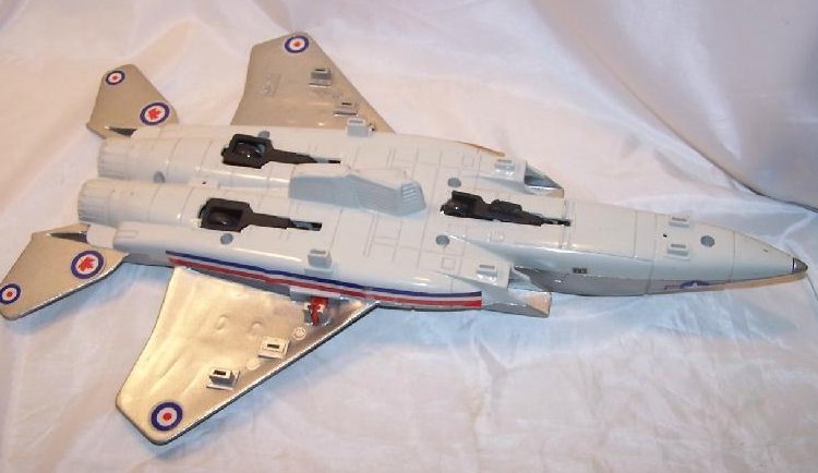 Image 4 of Ertl RCAF Airplane Large Silver Diecast Metal Toy Plane, USA