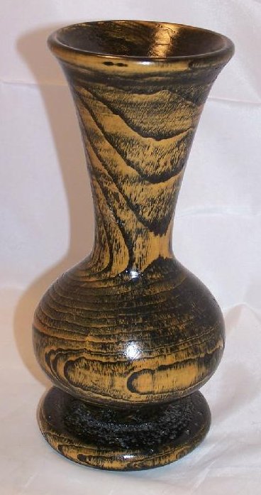 Image 0 of Wooden Wood Vase, RH Speas Original Classic Elegant, USA