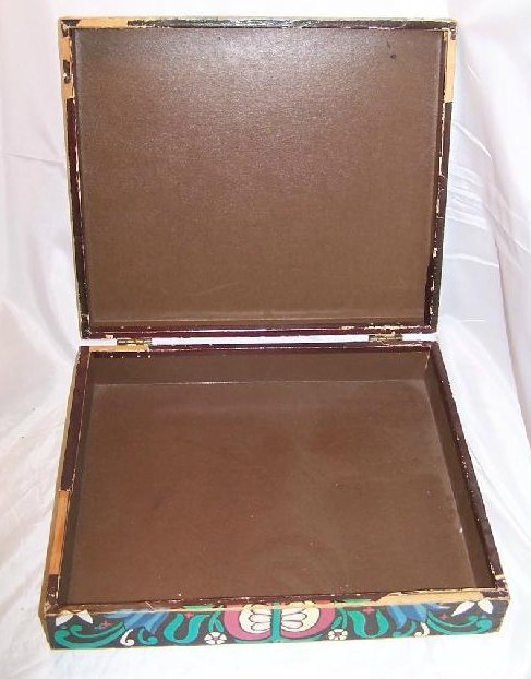 Image 3 of Swiss Keepsake Candy Wood Box, Switzerland, Antique