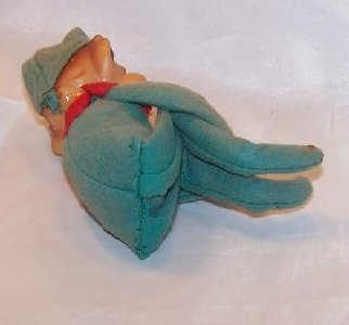 Image 4 of Elf for Your Shelf, Green Elf, Pixie Doll w Red Trim, Japan
