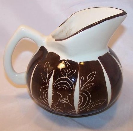 Image 1 of Purinton Pottery Intaligo Kent Jug Pitcher William Blair