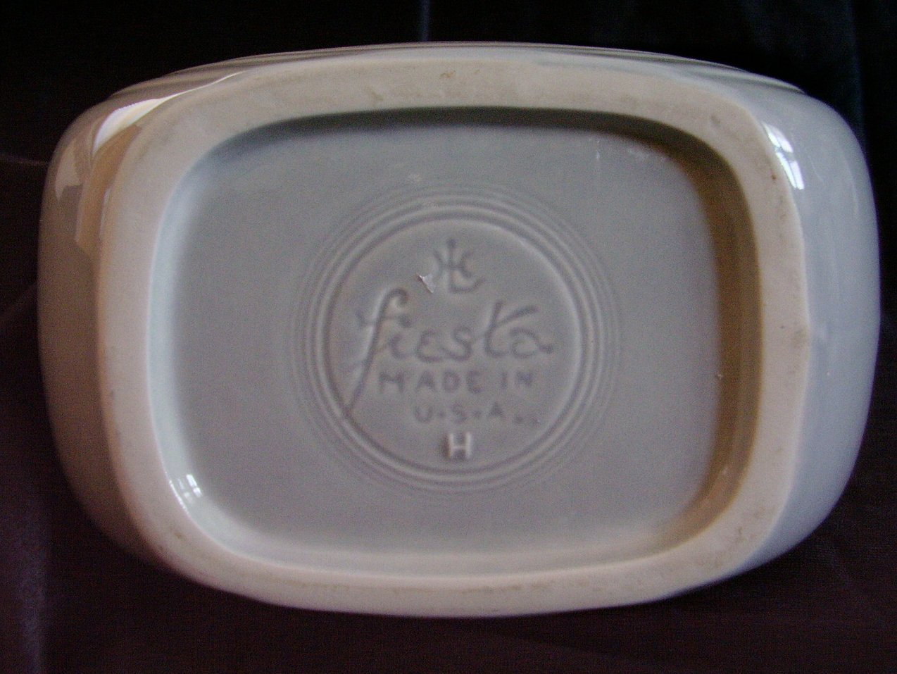 Fiesta Pearl Gray Grey Large Disk Pitcher Contemporary