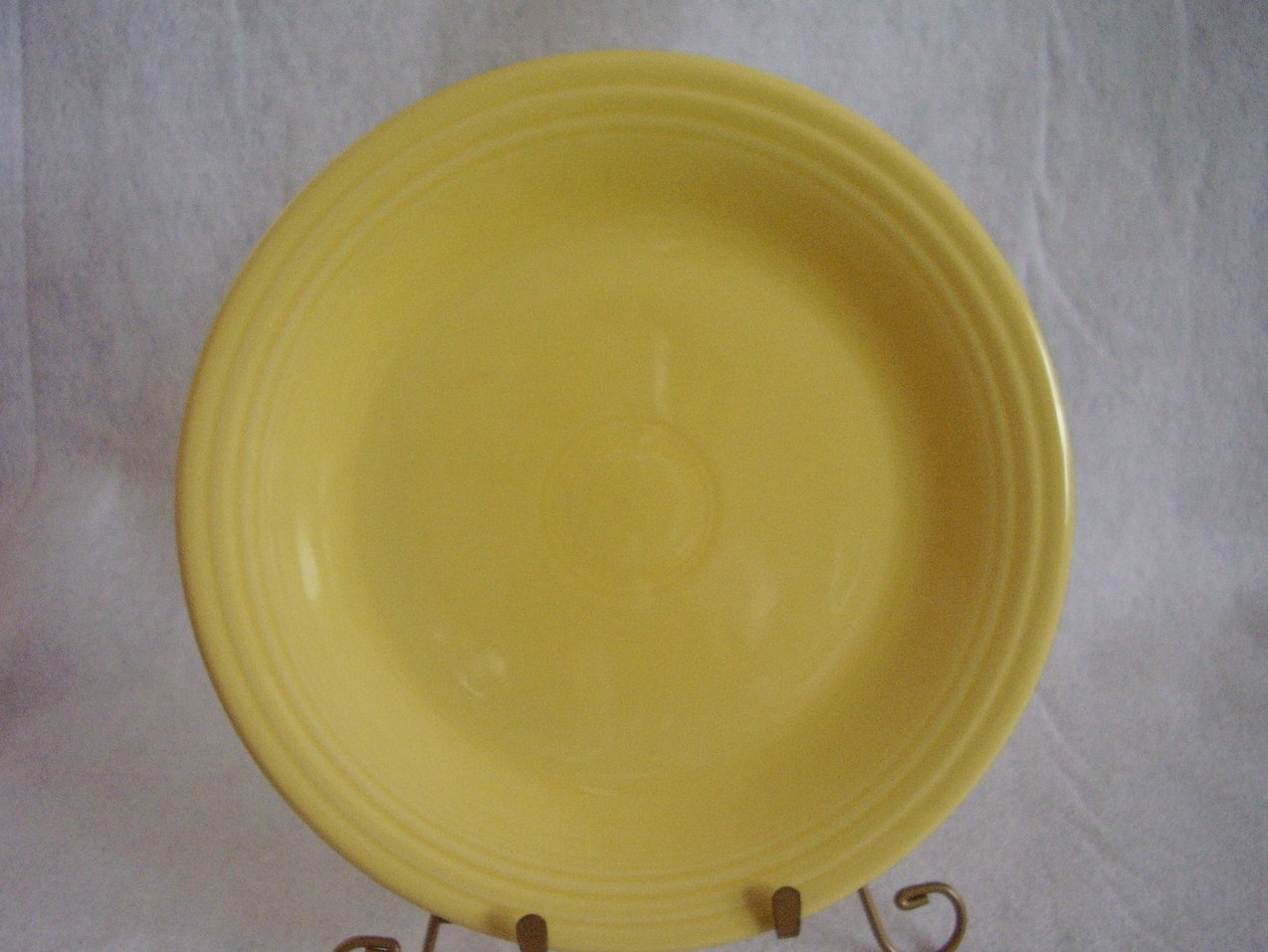 Fiesta Light Yellow Dinner Plate Fiestaware Contemporary
