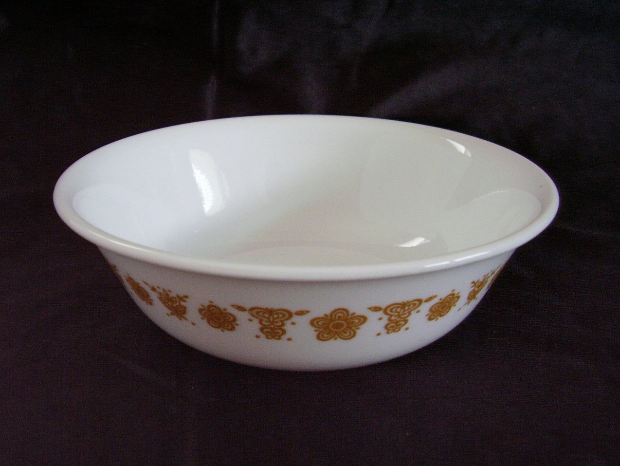Corelle Butterfly Gold Soup Cereal Bowl