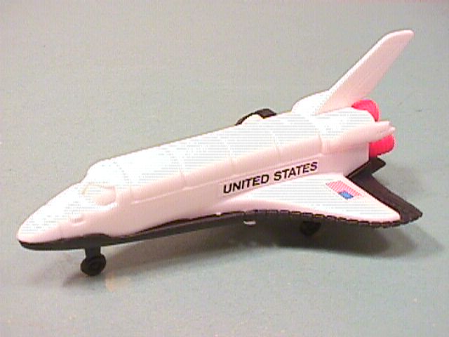 Plastic U.S. NASA Space Shuttle Spaceship