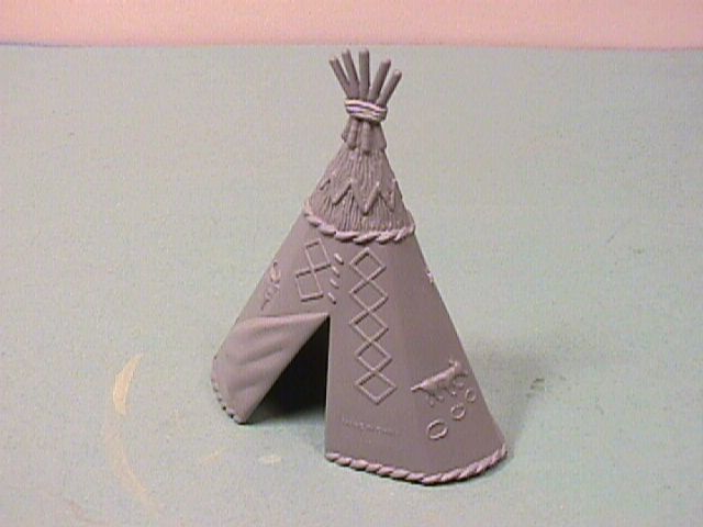 Grey Western Plastic Indian Teepee