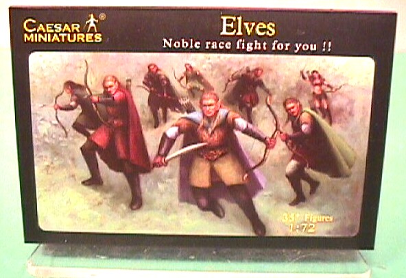 Caesar Miniatures 1/72nd Scale Fantasy Elves Plastic Figures Set