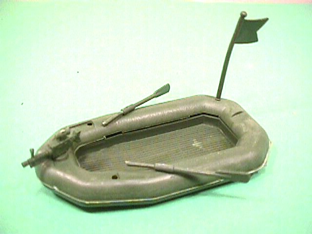 Green Plastic Combat Army Raft