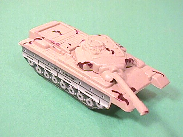 Desert Tan Plastic Centurion Style Army Tank