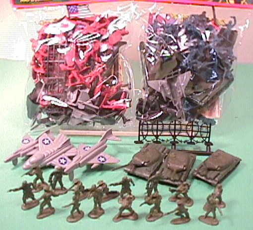 Army Battle 1 Inch Plastic Soldiers Over 450 Pc Set