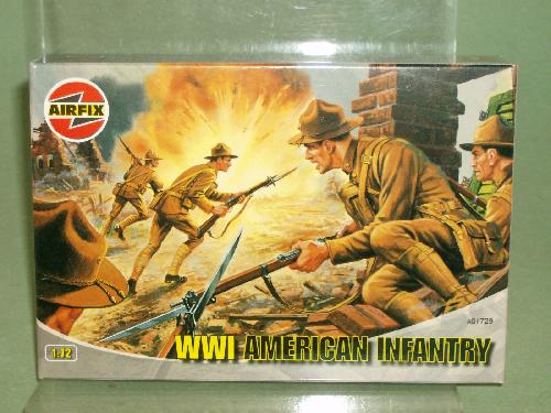 Airfix 1/72nd Scale WWI American Infantry Plastic Soldiers Set