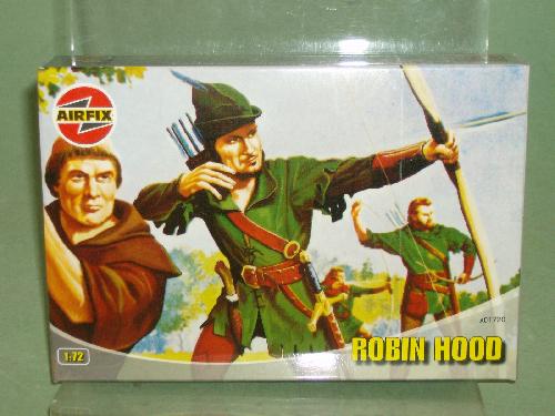 Airfix 1/72nd Scale Medieval Robin Hood Plastic Figures Set