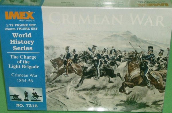 Imex 1/72 Crimean War Light Brigade Plastic Figures Set No. 7216