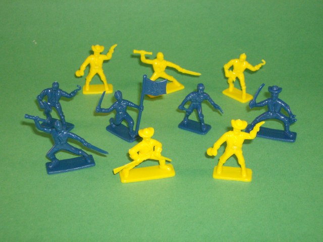 Pirates 30 Piece Plastic Figures Set