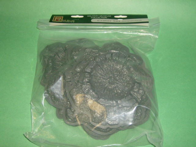 Pegasus Vacuform Plastic Crater Set