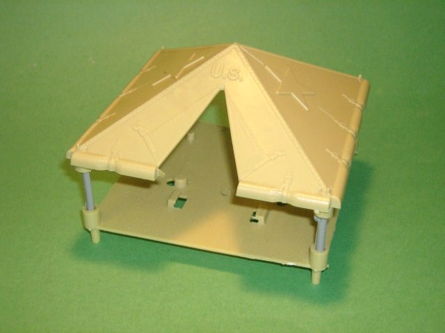 MPC Recast Hard Plastic Army Command Tent