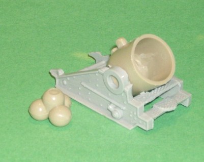 Marx Recast Plastic ACW Mortar