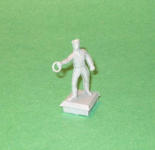 Marx Recast ACW Plastic Mansion Lawn Figure Statue