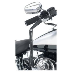 GFLEVER      Diamond Plate- Black Motorcycle Lever Covers