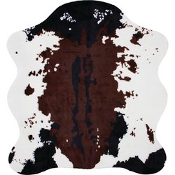 HHRUGC Classic Safari™ 56'' x 61'' Cow Print Rug