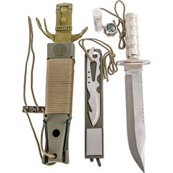 SKJSK - Maxam® 12pc Survival Knife Set