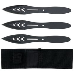 SKTHROW7 - Maxam® 4pc Throwing Knife Set