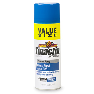 Image 0 of Tinactin Antifungal Jock Itch Value Size Powder Spray 4.6 Oz