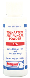 Image 0 of Tolnaftate 1% Powder 45 Gm By Major Pharmaceutical