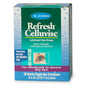 Allergan Refresh Celluvisc Lubricant Eye Drops 30 Ct