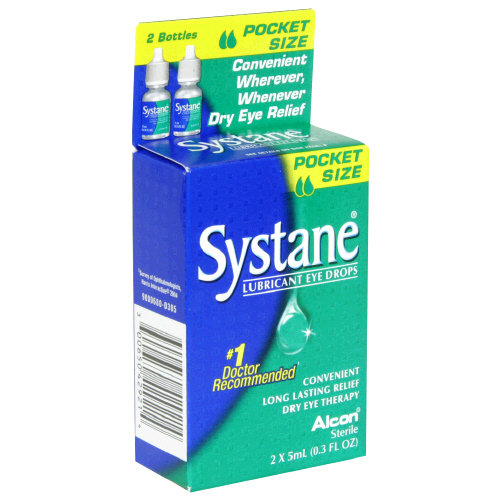 Systane Dry Eye Drop Pocket Pack 2x5 Ml