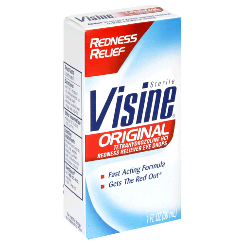 Visine Original Redness Reliever Eye Drops 30 Ml