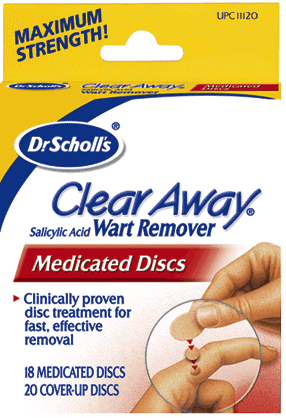 Image 0 of Dr. Scholls Clear Away Wart Kit 18 Ct.