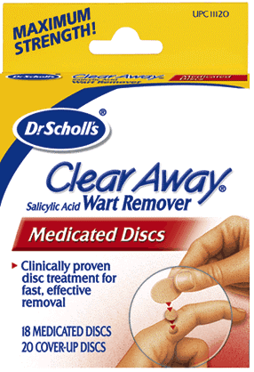 dr scholl's wart remover pads