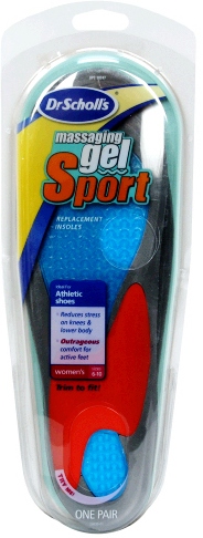 Image 0 of Dr. Scholl's Massaging Gel Sport Insoles For Women
