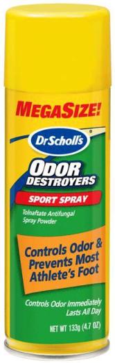 Image 0 of Dr. Scholl's Odor Destroyer Mega Sport Spray 4.7 Oz