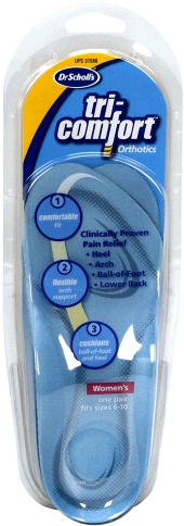 Image 0 of Dr. Scholl's Tri-Comfort Orthotics Women's Insole.