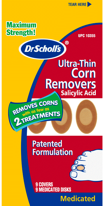 Image 0 of Dr. Scholls Ultra Thin Medicated Corn Removers
